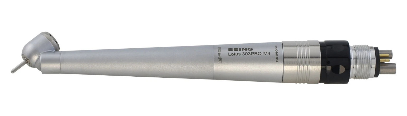 Being 303PBQ45-N Dental 45 Degree Surgical Turbine Handpiece Compatible with NSK Coupling